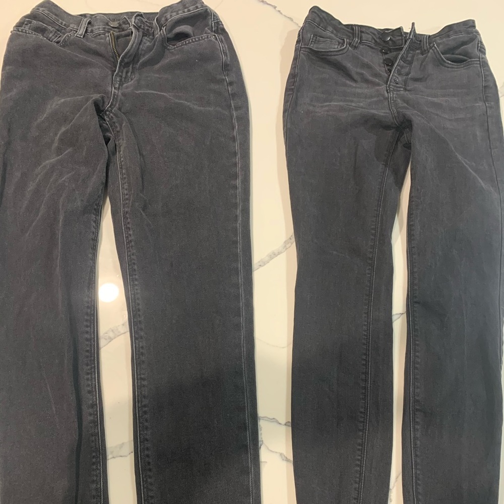 black jeans
